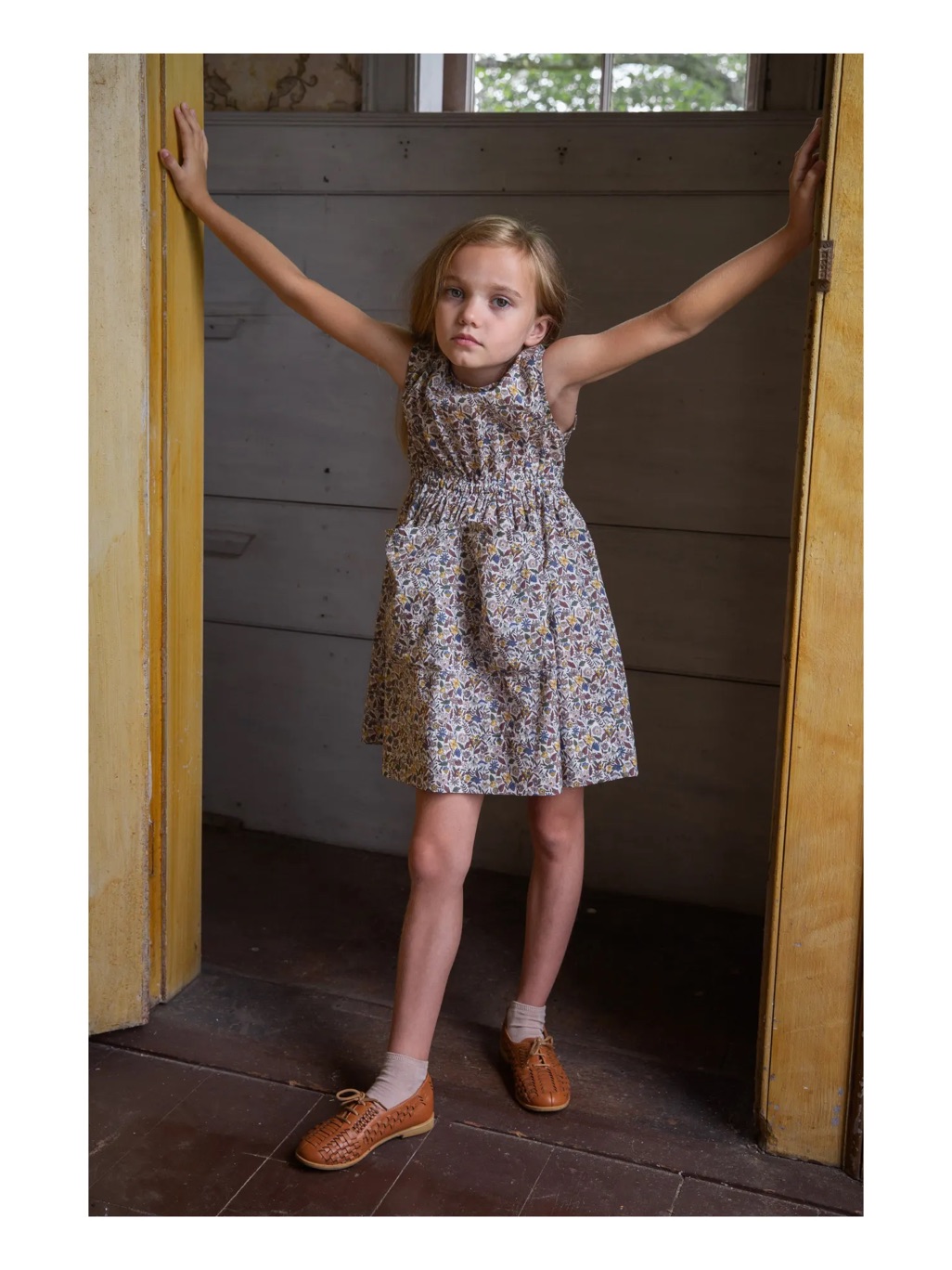 Soor Ploom Orla Liberty Flora Print Dress
